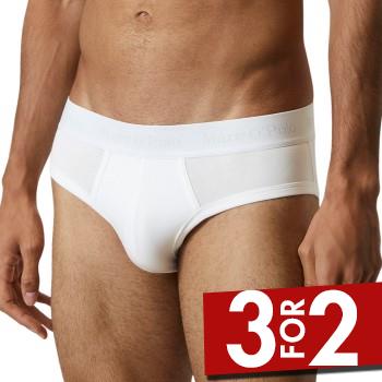 Marc O’Polo Marc O Polo Basic Briefs 3P Hvid bomuld X-Large Herre