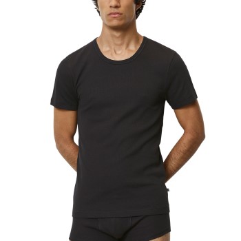 Marc O’Polo Marc O Polo Basic Men Crew Neck Shirt 2P Sort bomuld Medium Herre