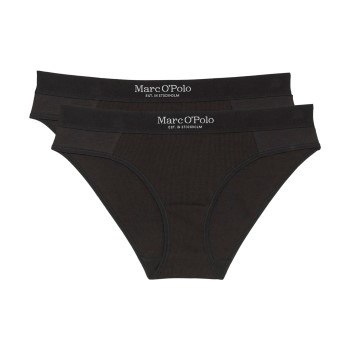 Marc O’Polo Marc O Polo Casual Brief Trusser 2P Sort bomuld X-Large Dame