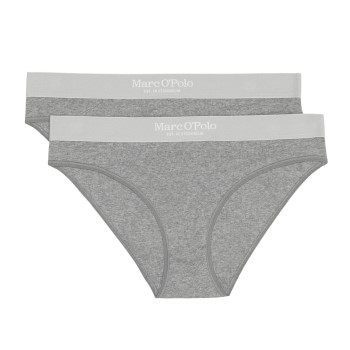 Marc O’Polo Marc O Polo Casual Brief Trusser 2P Grå bomuld Medium Dame