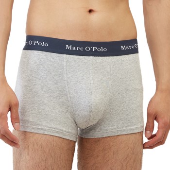 Marc O’Polo Marc O Polo Cotton Trunks 6P Lysegrå bomuld Medium Herre