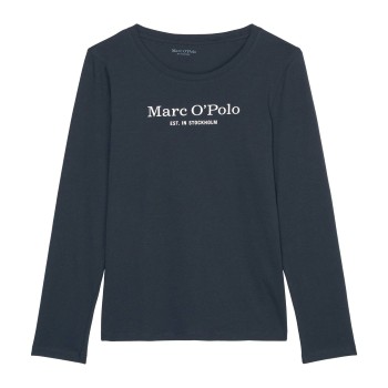 Marc O’Polo Marc O Polo Long Sleeve Shirt Marineblå bomuld Large Dame