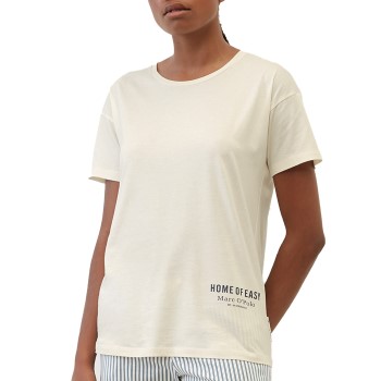 Marc O’Polo Marc O Polo Mix Program Crew Neck T-shirt Hvid XX-Large Dame