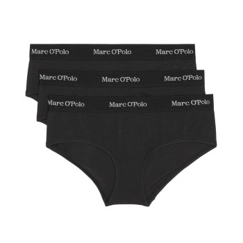 Marc O’Polo Marc O Polo Panty Trusser 3P Sort bomuld Small Dame