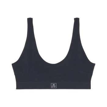 Marc O’Polo Marc O Polo Scoop Neck Soft Bra BH Marineblå bomuld Small Dame