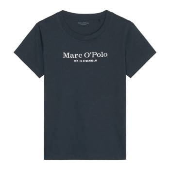 Marc O’Polo Marc O Polo Slim T-Shirt Marineblå bomuld Large Dame