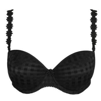 Marie Jo BH Avero Padded Strapless Bra Sort C 80 Dame