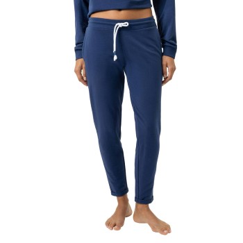 Mey Cozy Nights Ankle Pants Navy bomuld X-Large Dame