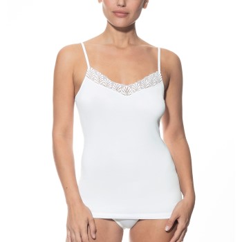 Mey Emotion Elegance Spaghetti Top Hvid 38 Dame
