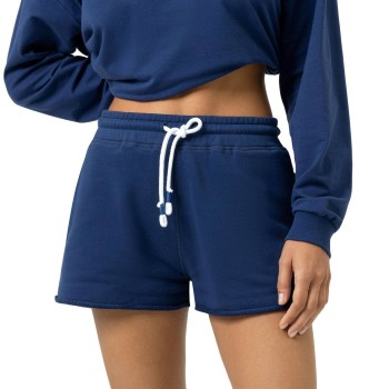 Mey Mellow Cotton Sweat Shorts Navy bomuld XX-Large Dame