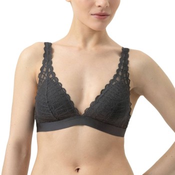 Mey BH Poetry Temptation Lace Triangle Bra Grå X-Large Dame