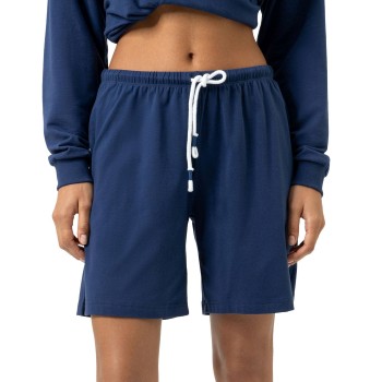 Mey Solid Love Sweat Shorts Navy bomuld Large Dame