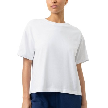 Mey Solid Love T-Shirt Hvid bomuld Large Dame