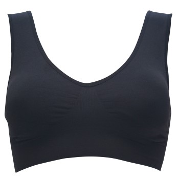 Missya BH Lucia Bamboo Bra Top Wide Strap Sort X-Small Dame