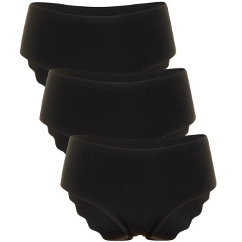 Missya Trusser 3P Seamless Tai Sort Medium Dame