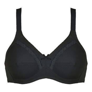 NATURANA BH Cotton Soft Bra Sort bomuld D 85 Dame