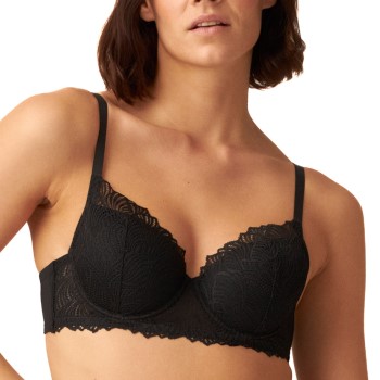 NATURANA BH Friday Padded Underwired Bra Sort polyamid D 75 Dame