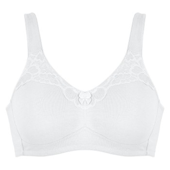 NATURANA BH Molded Cotton Soft Bra Hvid bomuld B 75 Dame