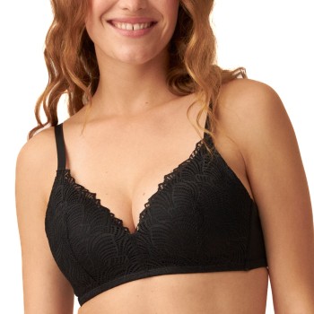NATURANA BH Padded Non Wired Bra Sort polyamid C 95 Dame