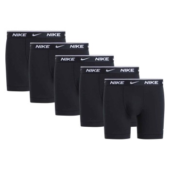 Nike 5P Essentials Cotton Stretch Boxers Sort bomuld Small Herre