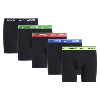 Nike 5P Essentials Cotton Stretch Boxers Blå bomuld X-Large Herre