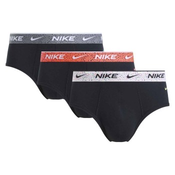 Nike 6P Everyday Essentials Cotton Stretch Hip Brief Hvid bomuld Small Herre