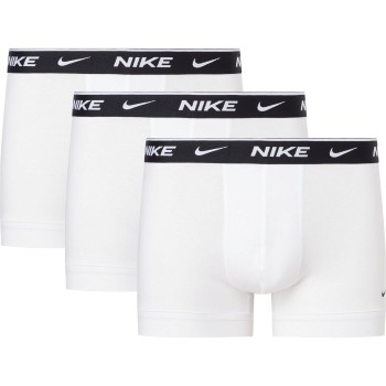 Nike 6P Everyday Essentials Cotton Stretch Trunk Hvid bomuld Large Herre
