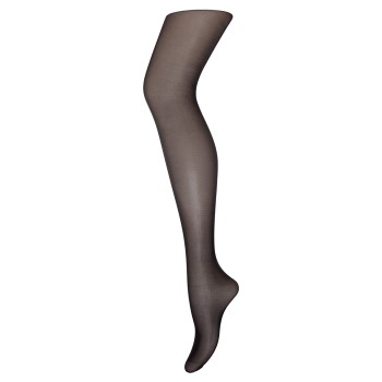 Se Pierre Robert Strømpebukser Tights 20 Den Sort polyamid Str 36/40 Dame hos Timarco
