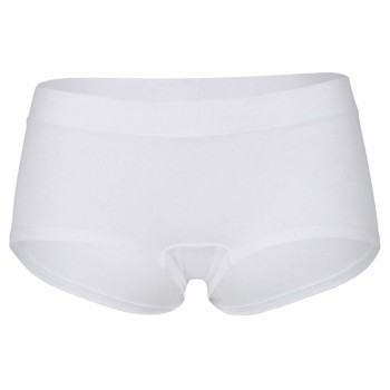 Pierre Robert Trusser Women Cotton Boxer Hvid økologisk bomuld Small Dame