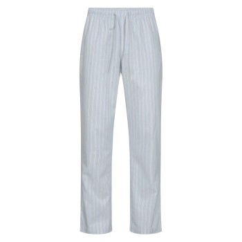 Resteröds Sandman Pyjama Pants Lyseblå Stribe bomuld Small Herre