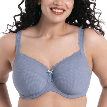 Rosa Faia BH Eloise Full Cup Underwire Bra Blå nylon J 90 Dame