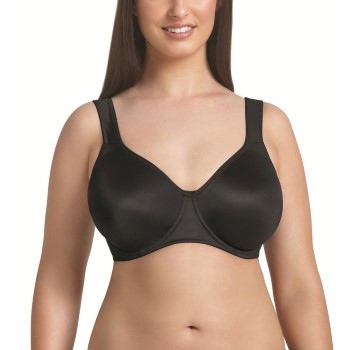 Rosa Faia BH Twin Seamless Underwire Bra Sort F 80 Dame