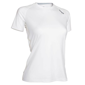 Salming Sandviken Tee Women Hvid polyester Large Dame