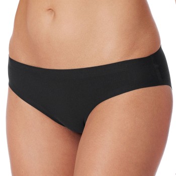 Schiesser Trusser Invisible Cotton Brief Sort 40 Dame