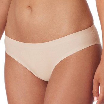 Schiesser Trusser Invisible Cotton Brief Beige 44 Dame