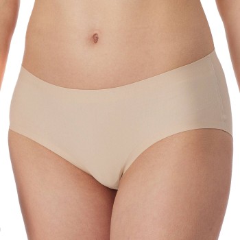 Schiesser Trusser Invisible Cotton Hipster Beige 44 Dame