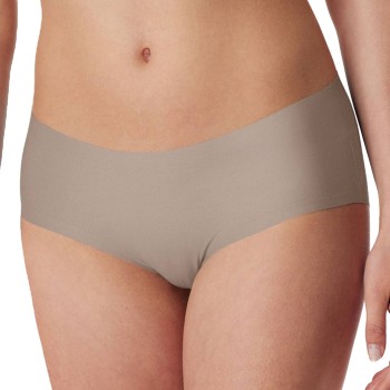 Schiesser Trusser Invisible Cotton Hipster Panty Beige 44 Dame