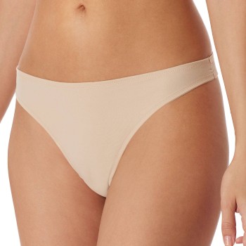 Schiesser Trusser Invisible Lace String Beige 42 Dame