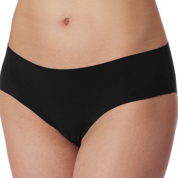 Schiesser Trusser Invisible Light Hipster Sort 42 Dame