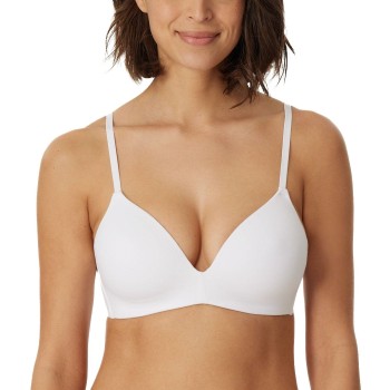 Schiesser BH Invisible Soft Bra With Underwired Bra Hvid A 80 Dame