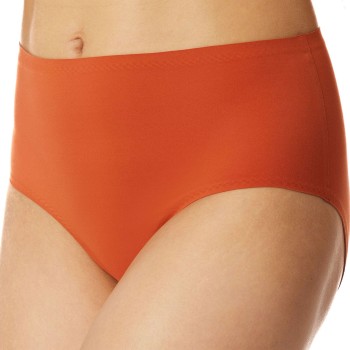 Schiesser Trusser Invisible Soft Maxi Rustorange 40 Dame