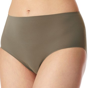 Schiesser Trusser Invisible Soft Maxi Oliven 38 Dame