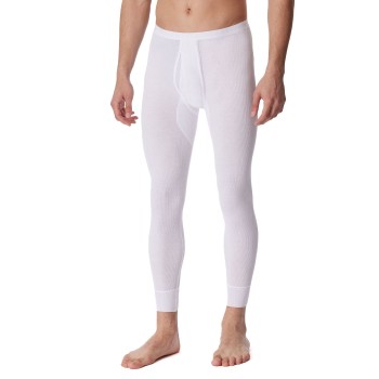 Schiesser Long Underpants With Fly Hvid bomuld XX-Large Herre