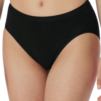 Schiesser Trusser Luxury Jazz Pants Sort bomuld 36 Dame