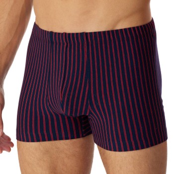Schiesser Organic Cotton Boxershort Rød/Blå bomuld XX-Large Herre