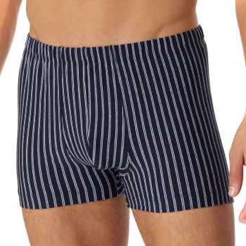 Schiesser Organic Cotton Boxershort Mørkblå bomuld Medium Herre