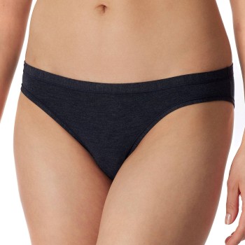 Schiesser Trusser Personal Fit Mini Brief Mørkblå Large Dame