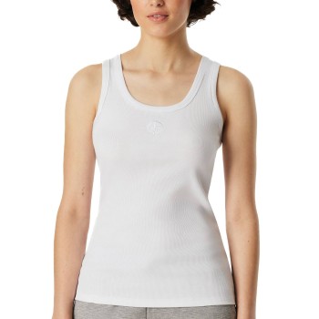 Schiesser Rib Tank Top Hvid bomuld Medium Dame