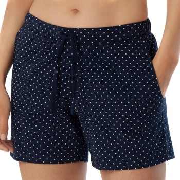 Schiesser Women Mix and Relax Shorts Prikket bomuld 36 Dame