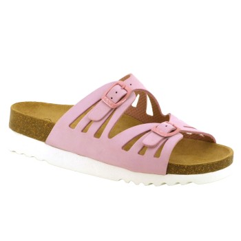 Scholl Ystad Women Rosa/Hvid Str 37 Dame